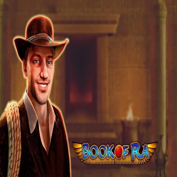 Book of Ra casino game by Greentube – featured logo at Vegashero Casino