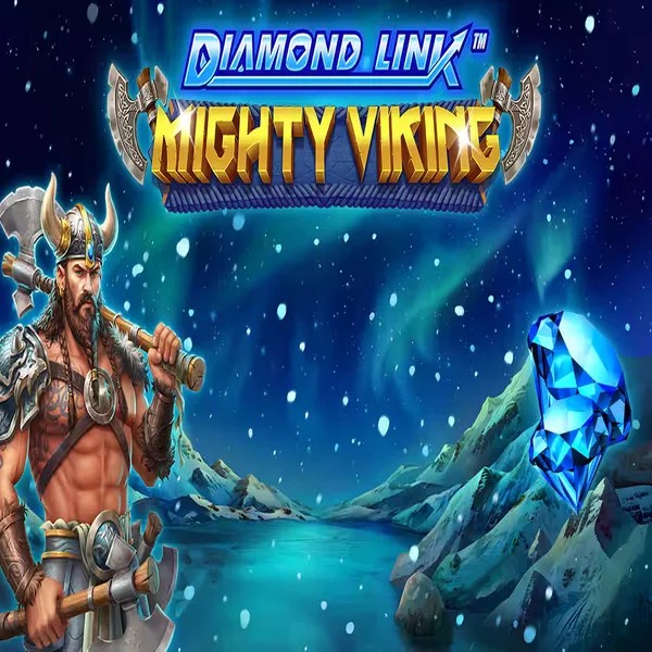 Diamond Link Mighty Viking logo by Greentube Vegashero Casino