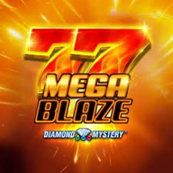 Diamond Mystery Mega Blaze slot visual from Greentube available on vegasherocasinos-es.com