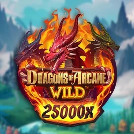 Enjoy Dragons of Arcane Wild by Foxium – logo hosted on vegasherocasinos-es.com