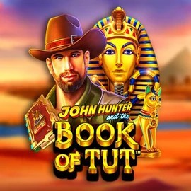 Slots logo of John Hunter and the Book of Tut from Pragmatic Play at Vegashero Casino