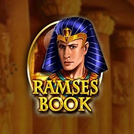 Ramses Book Deluxe slot logo by Gamomat at Vegashero Casino