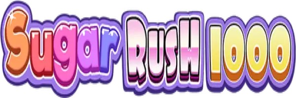 Sugar Rush 1000 online game logo by Pragmatic Play on vegasherocasinos-es.com