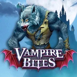 Vampire Bites online game logo by Amusnet Interactive on vegasherocasinos-es.com